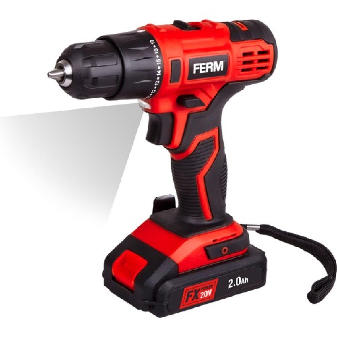 Ferm Fx-Power CDM1151 - 20V Akülü Vidalama - 2.0 Ah Li-Ion Akü