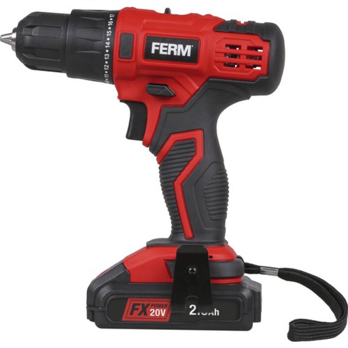 Ferm Fx-Power CDM1151 - 20V Akülü Vidalama - 2.0 Ah Li-Ion Akü
