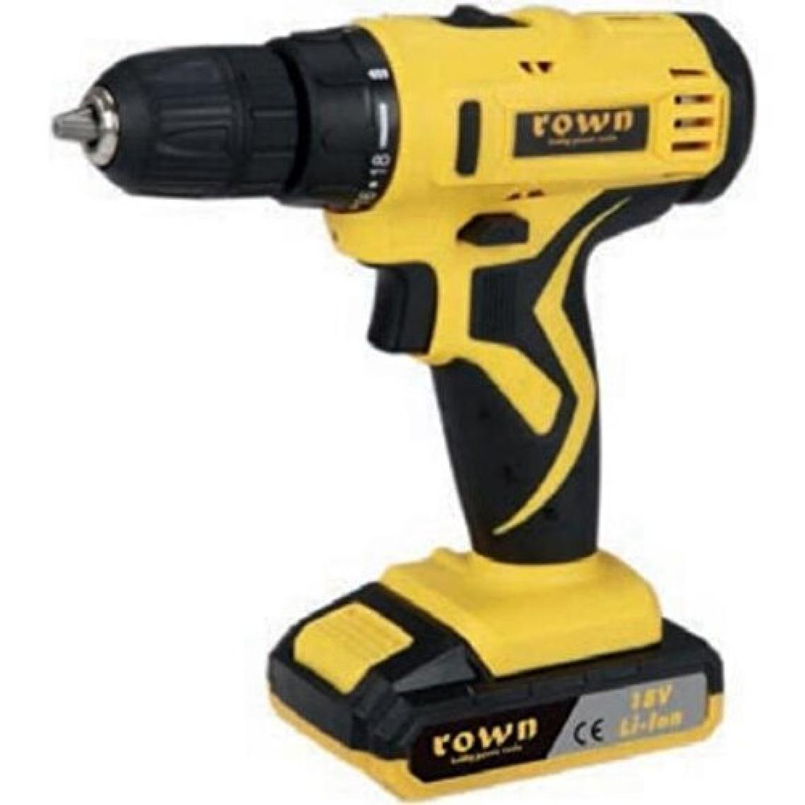 Rown RN6018 18V 1.3 Ah Çift Akülü Matkap