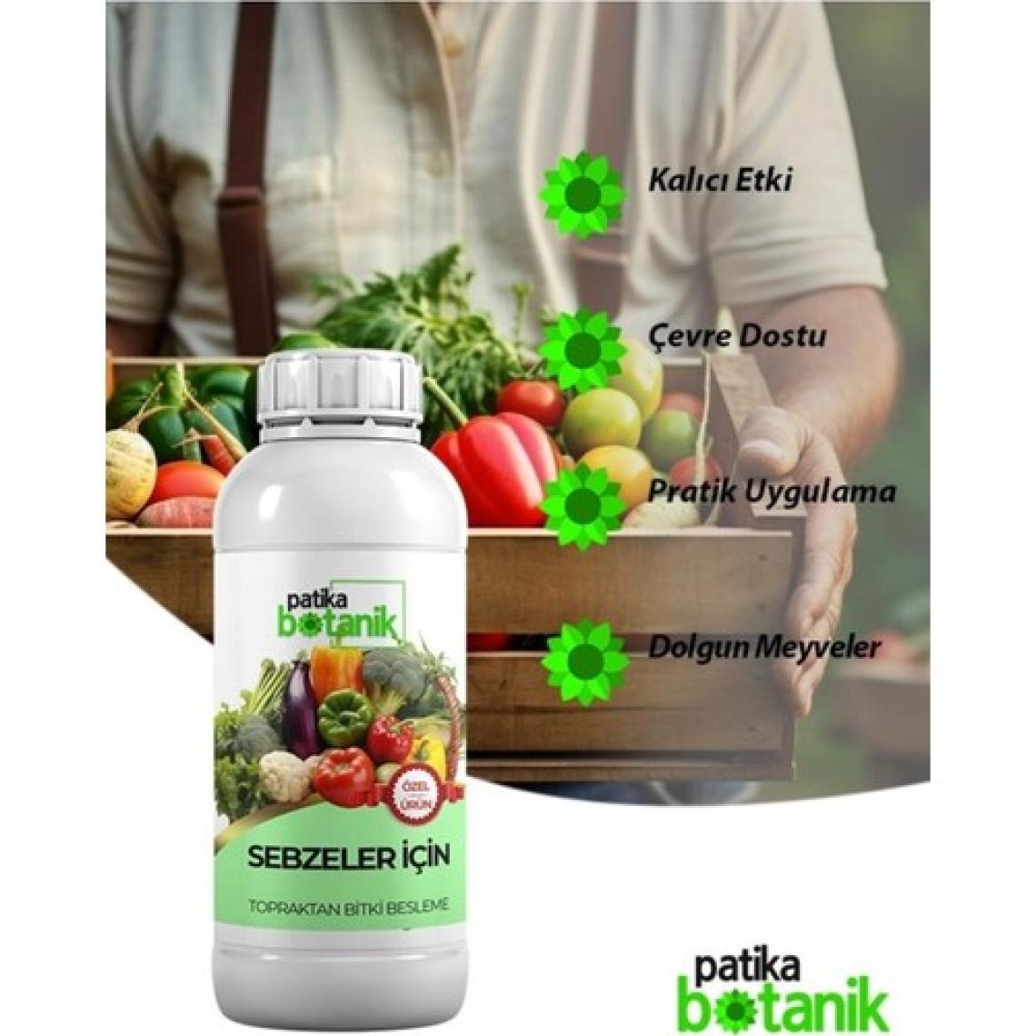 Patika Botanik 500 ml Sebzeler Için Bitki Besini - Topraktan