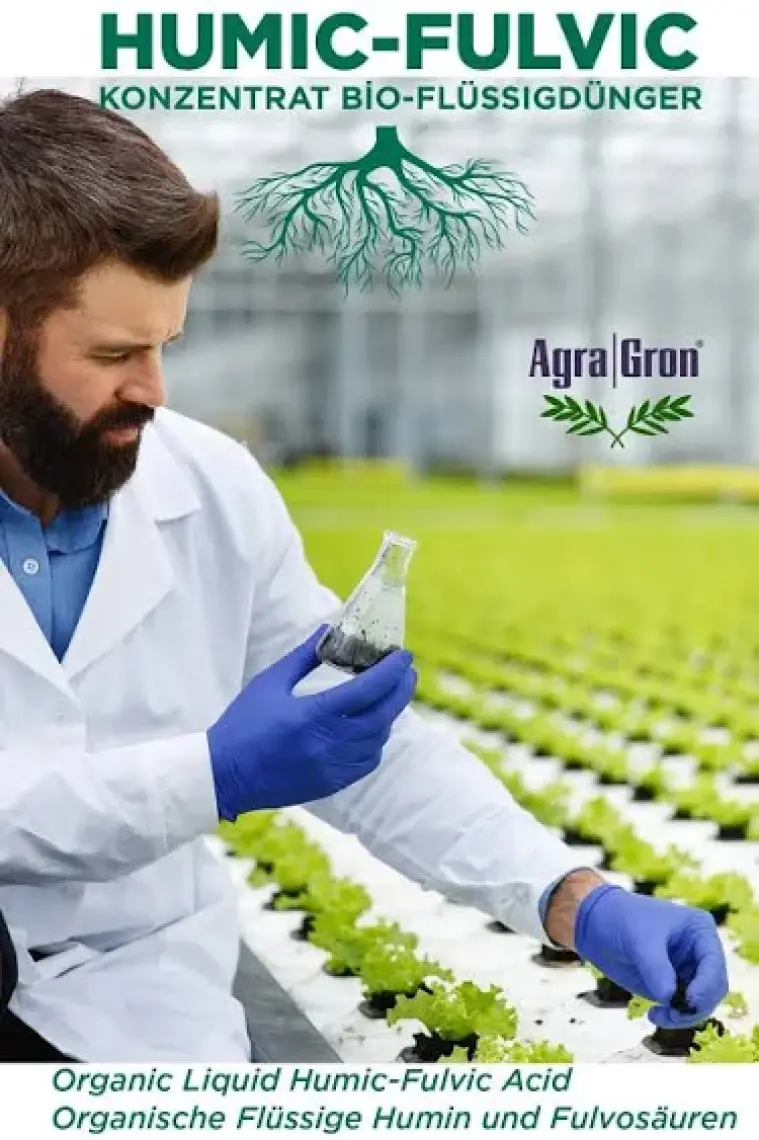 Agragron Biohumagro Leonardit Menşeili Hümik Fülvik - Agragron Biohumagro 1 Lt Organik Toprak Düzenleyici