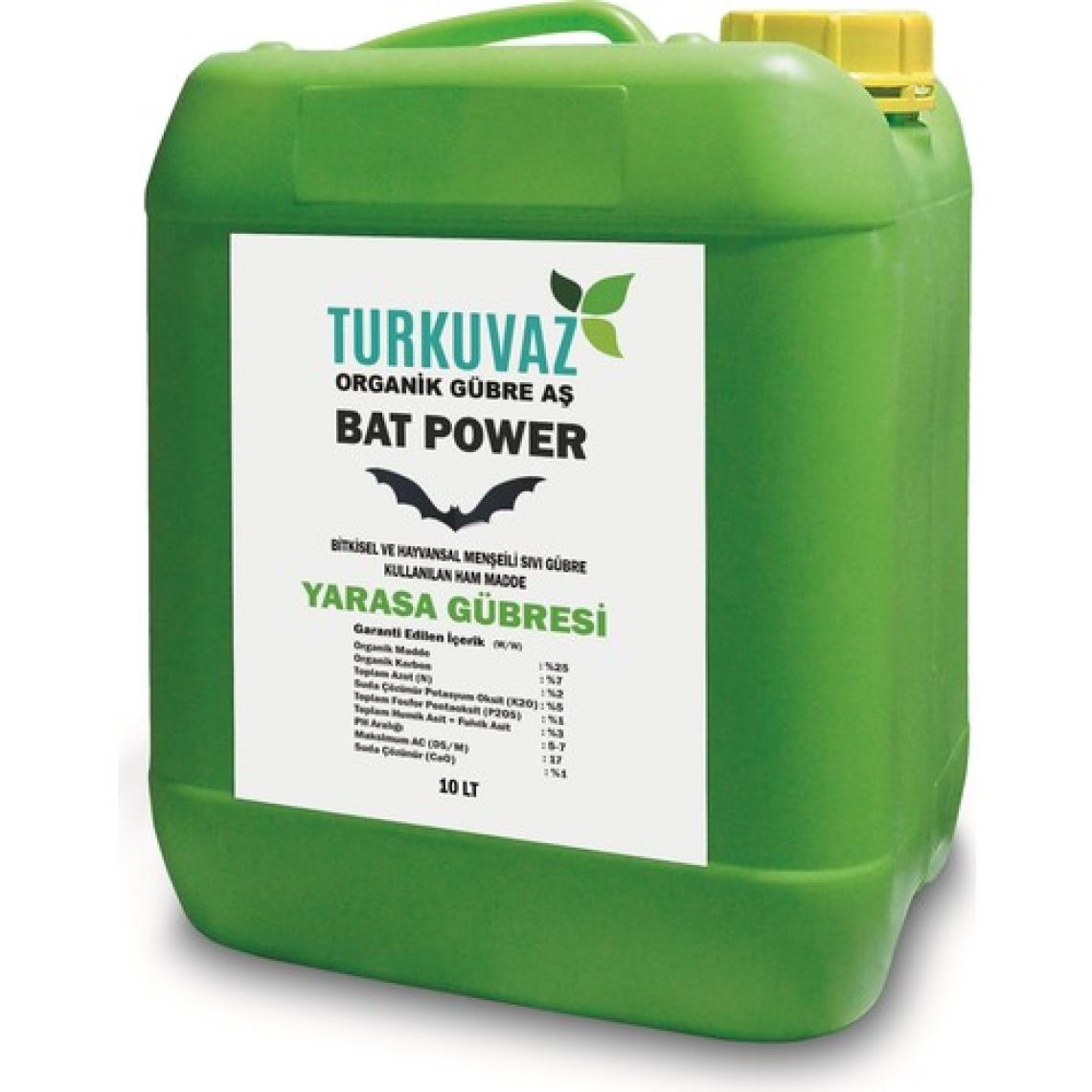 Turkuvaz Organik Bat Power Sıvı Yarasa Gübresi 10 Lt.