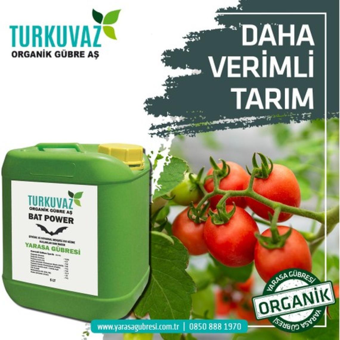 Turkuvaz Organik Bat Power Sıvı Yarasa Gübresi 10 Lt.