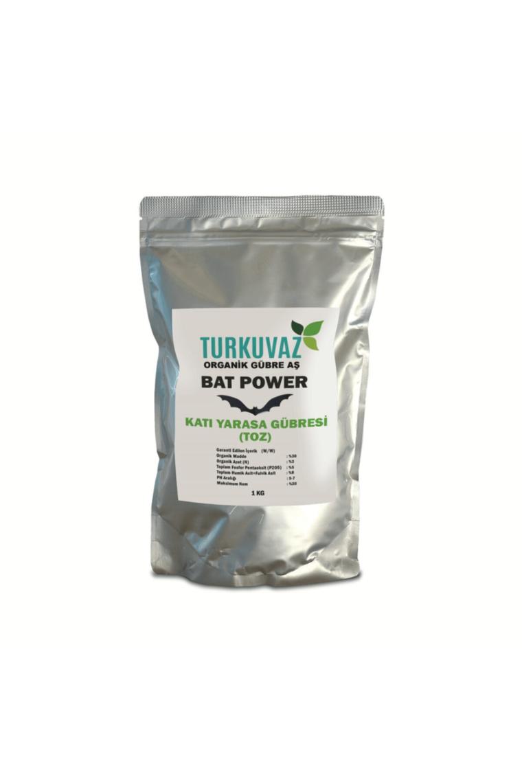 Turkuvaz Organik Bat Power Mikron Toz Yarasa Gübresi 1 Kg.
