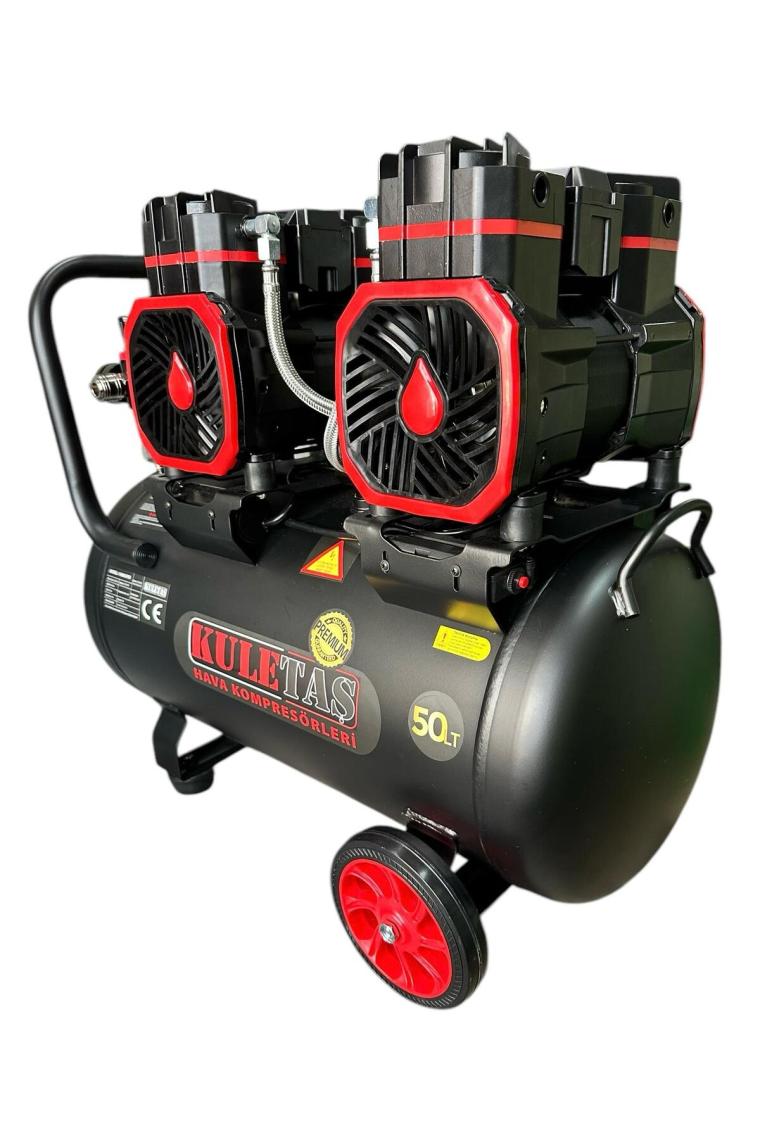Kuletaş Premium 50LT Sessiz Yağsız Hava Kompresörü