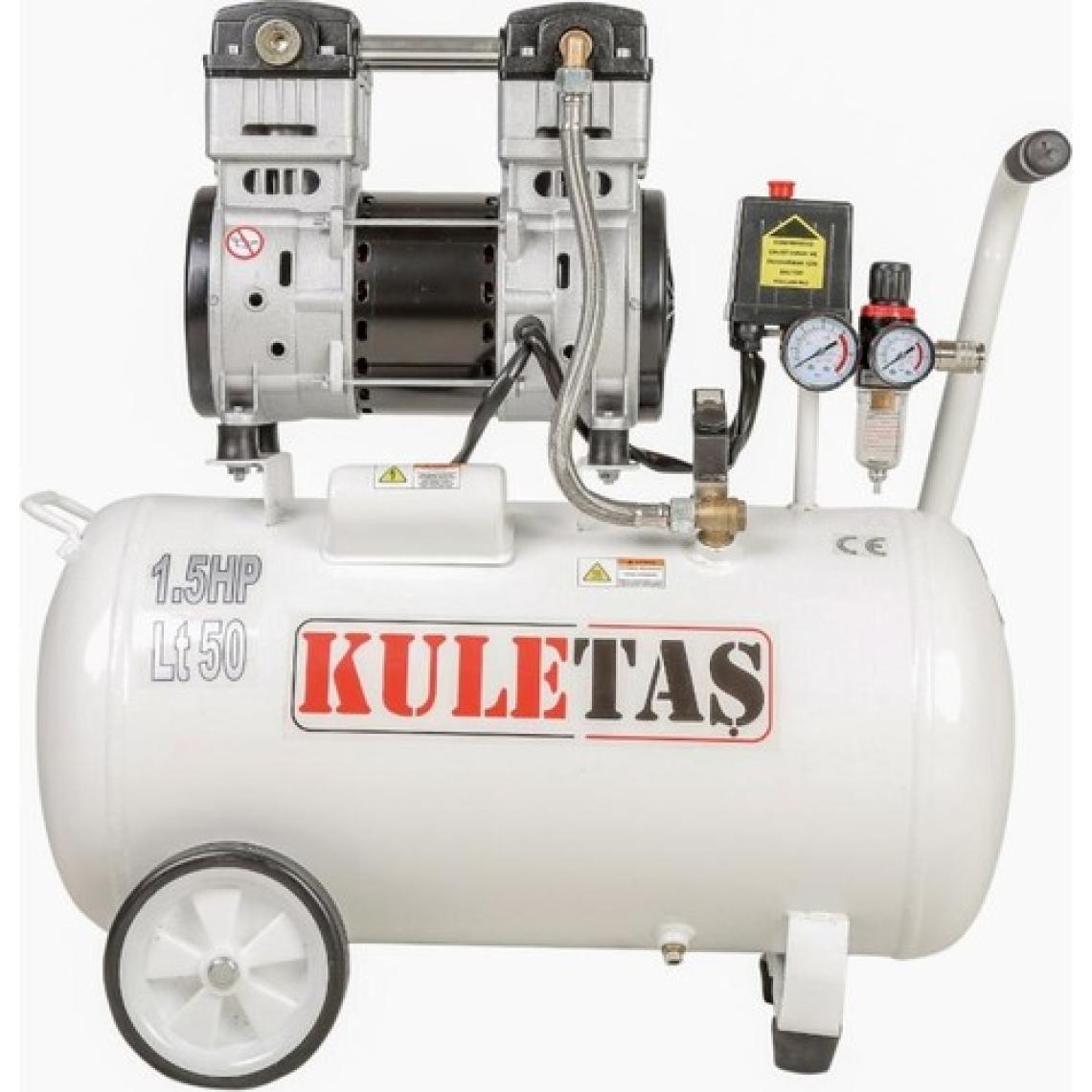 Kuletaş 50 Litre Ultra Sessiz Yağsız Hava Kompresörü