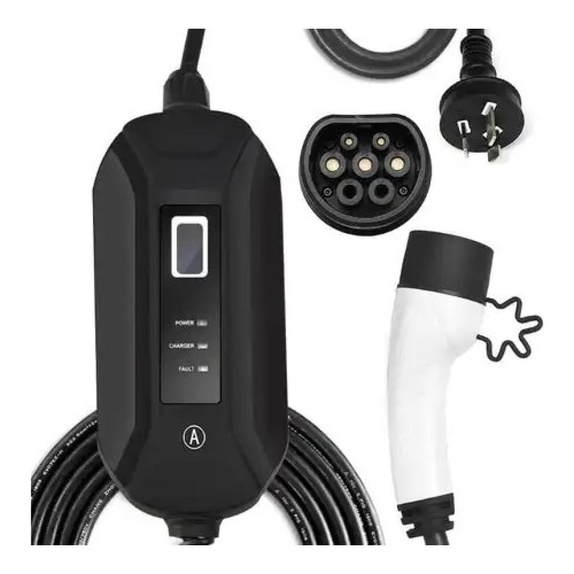 Evwallbox 3,5 Kw Mini 220 V Taşınabilir Araç Şarj Cihazı ve Taşıma Çantası ile birlikte.