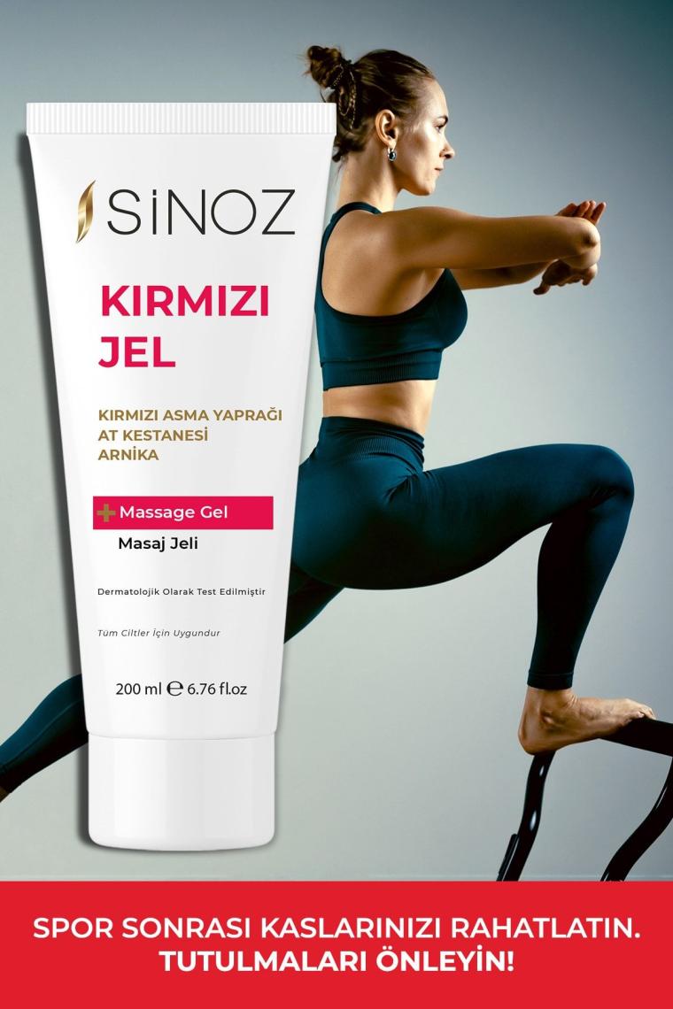 Rahatlatıcı Ve Isıtıcı Kırmızı Masaj Jeli 200 ml