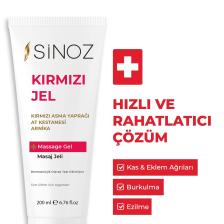 Rahatlatıcı Ve Isıtıcı Kırmızı Masaj Jeli 200 ml