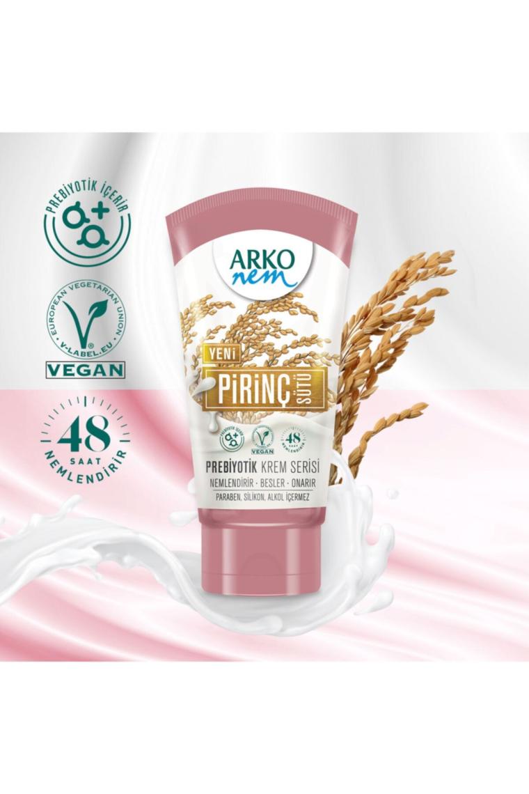 Arko Nem Prebiyotik Krem Serisi 60 ml El ve Vücut Kremi