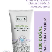 %100 Doğal Onarıcı Bakım Kremi Yoğun Nemlendirici Cilt Bakım Lavanta Avokado Shea Vegan 50 ml