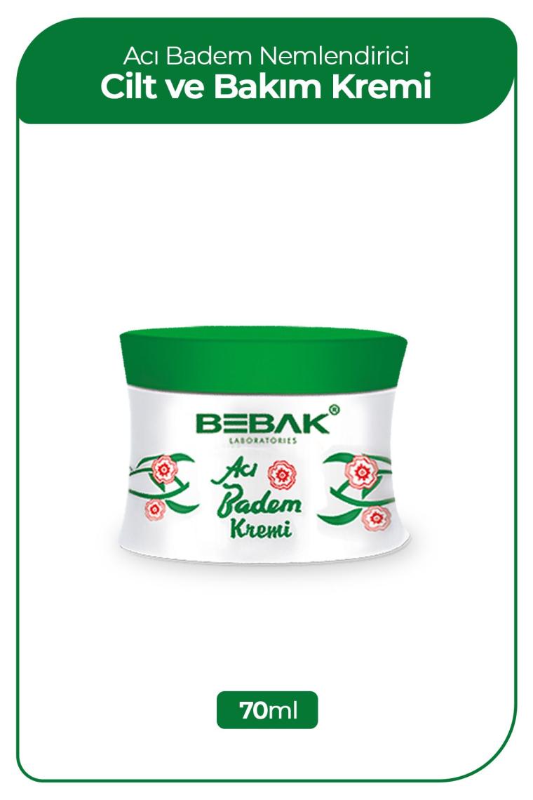 Acı Badem Kremi Kavanoz 70 ml 8690841010034