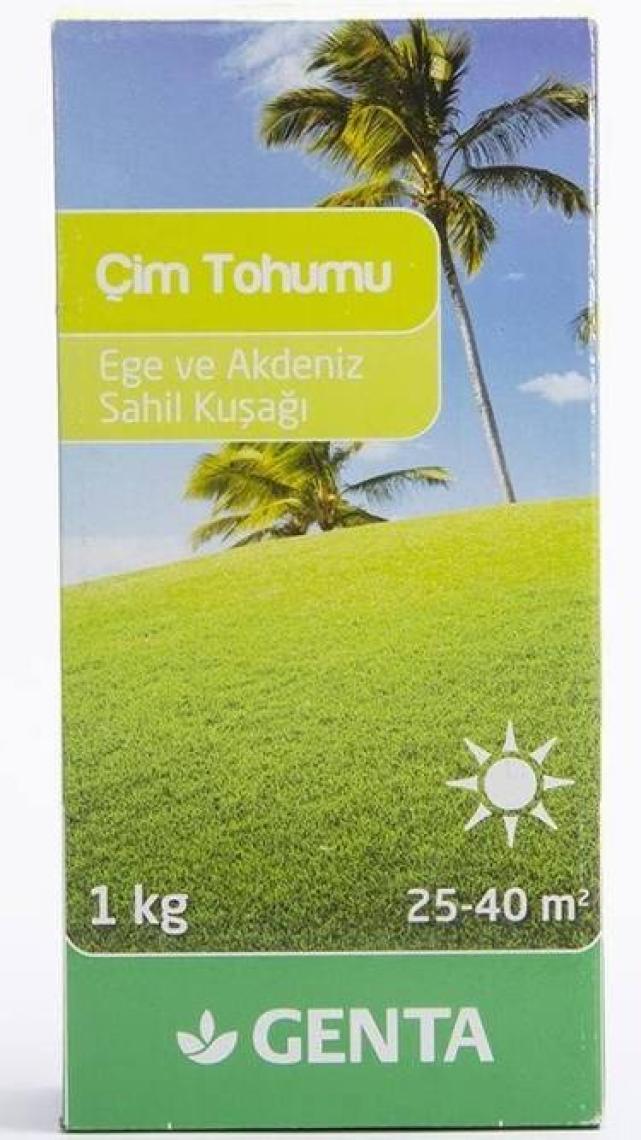 Genta Ege ve Akdeniz Sahil Kuşağı Çim Tohumu 1 kg.