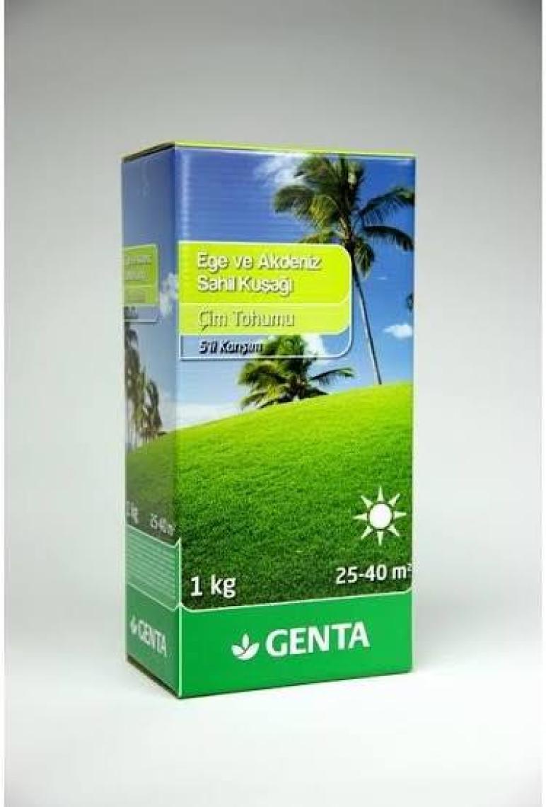 Genta Ege ve Akdeniz Sahil Kuşağı Çim Tohumu 1 kg.