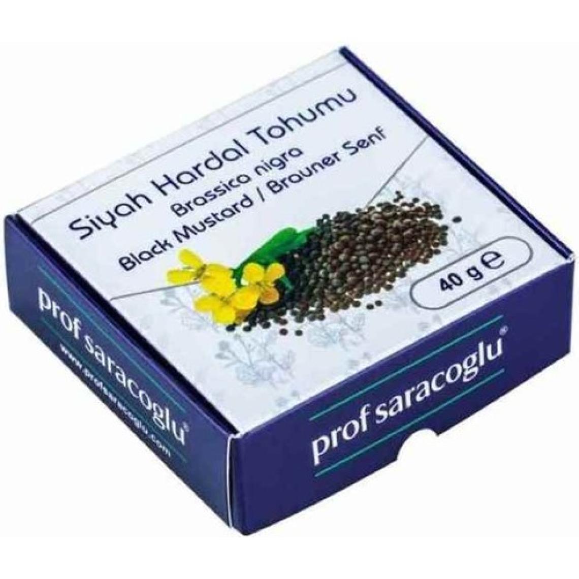 Prof Saraçoğlu Prof Saracoglu Hardal Tohumu (Brassica Nigra L.) 40 gr