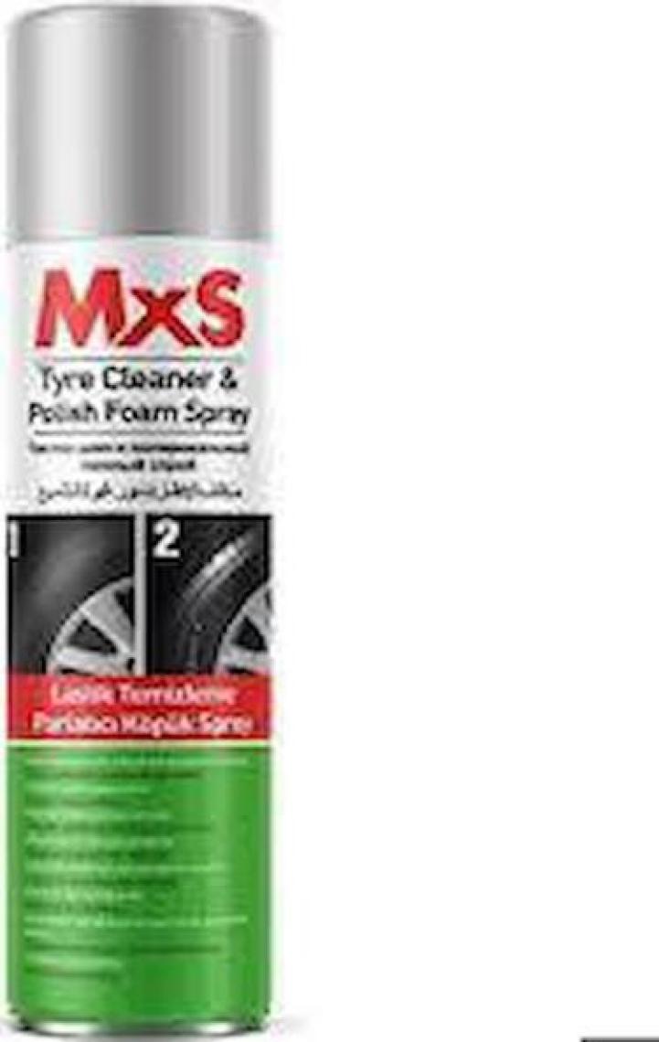 Mxs Oto Lastik Parlatıcı ve Siyahlaştırıcı Sprey Köpük 500 ml