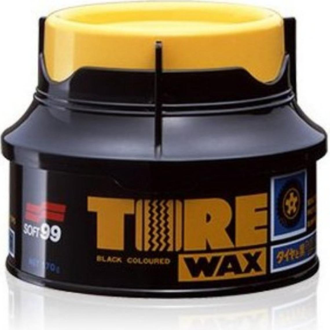 SOFT99 Tire Black Wax Lastik Koruma Yarı Mat 170GR.