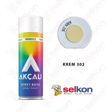 Akçalı Sprey Boya 302 Krem