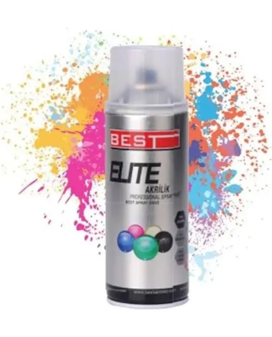 Best Elite 8003 Açık Kahve Sprey Boya 400 ml Tekli