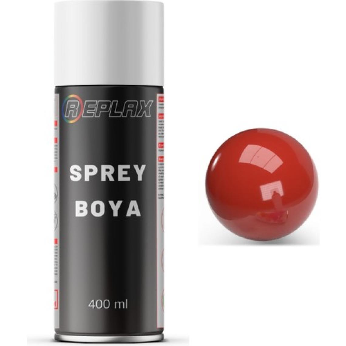 Replax Plastik Boyası Ateş Kırmızı Sprey Boya 400 Ml