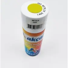 Akçalı Sprey Boya 400 ml Metalik Sarı 353
