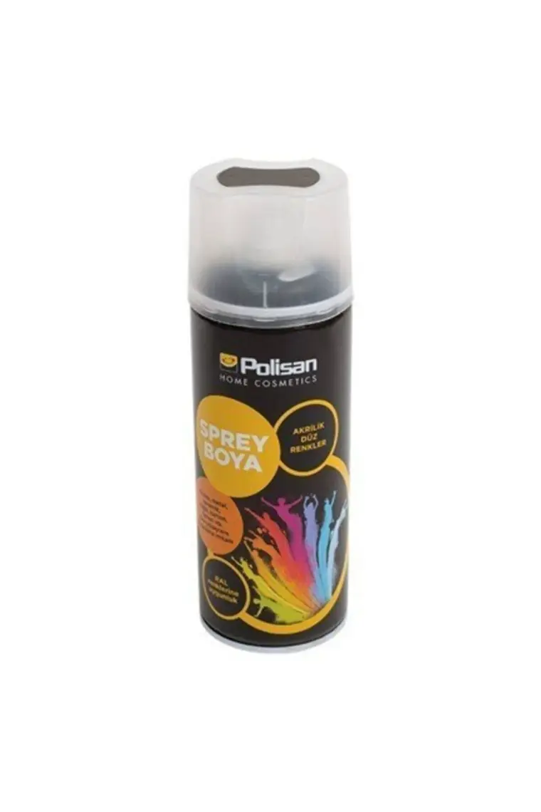 Polisan Akrilik Sprey Boya Gri Ral 7001 400ML