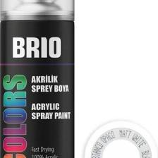 Brio Sprey Boya Akrilik Beyaz Mat B9010M 400Ml