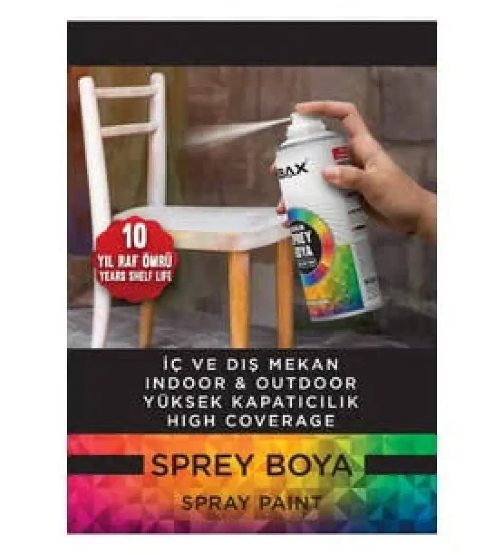 Sibax Sprey Boya Mat Beyaz 400ML