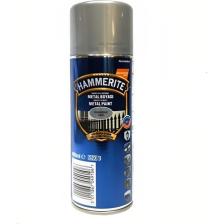 Marshall Hammerite Direkt Pas Üstü Pürüzsüz Metal Boyası Sprey Gümüş 400 Ml
