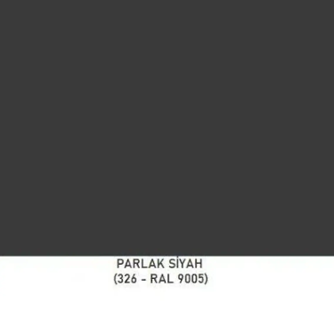 Akçalı Sprey Boya 326 Parlak Siyah