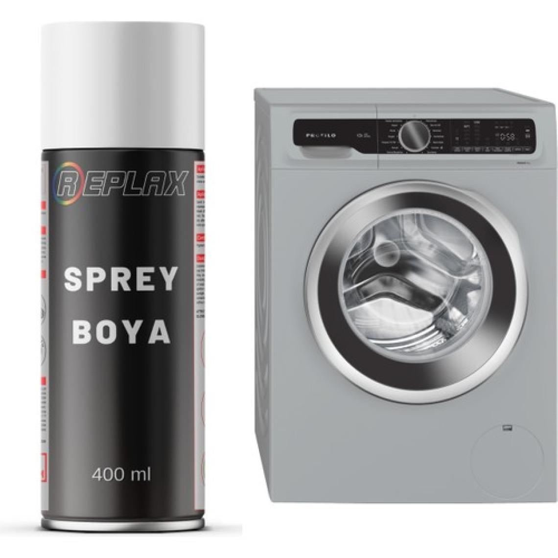 Replax Inox Çamaşır Makinası Sprey Boya 400 Ml