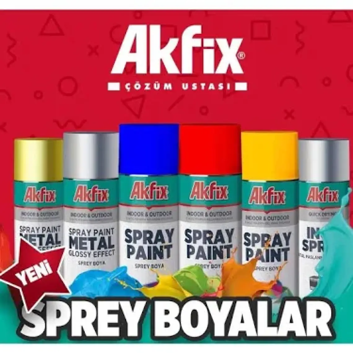 Akfix Akrilik Sprey Boya 400 ml
