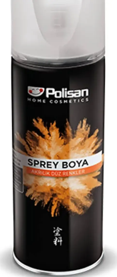 Polisan Akrilik Sprey Boya Gri Ral 7001 400ML