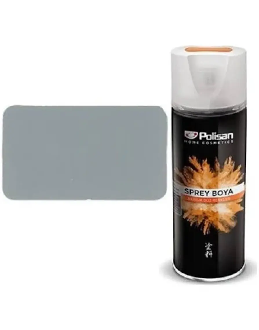 Polisan Akrilik Sprey Boya Gri Ral 7001 400ML