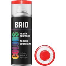 Brio Sprey Boya Akrilik Ateş Kırmızısı B3000 400Ml