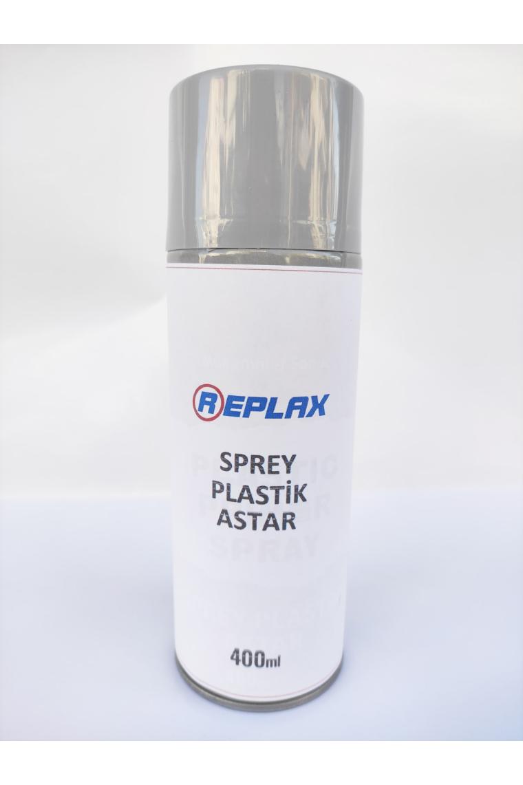 Replax Sprey Plastik Yüzey Astarı Gri Renk 400 Ml.