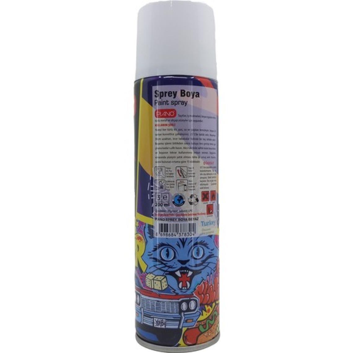 Piano Beyaz Sprey Boya 200ML