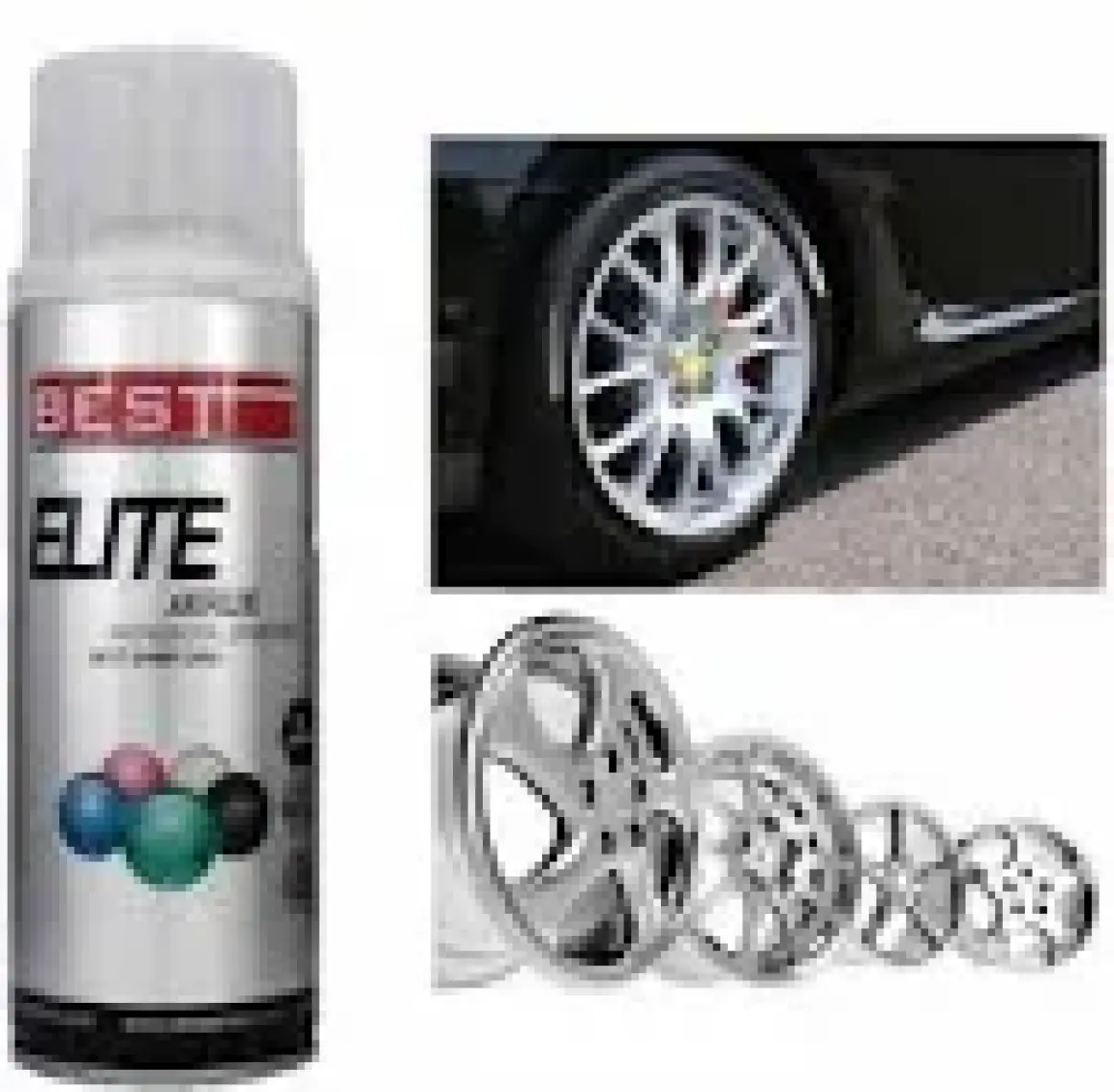 BEST Elite Gümüş Jant Boyası 400ml