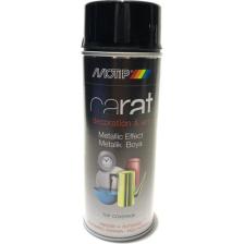 Motip Carat Metalik Siyah Sprey Boya 400Ml Made İn Germany