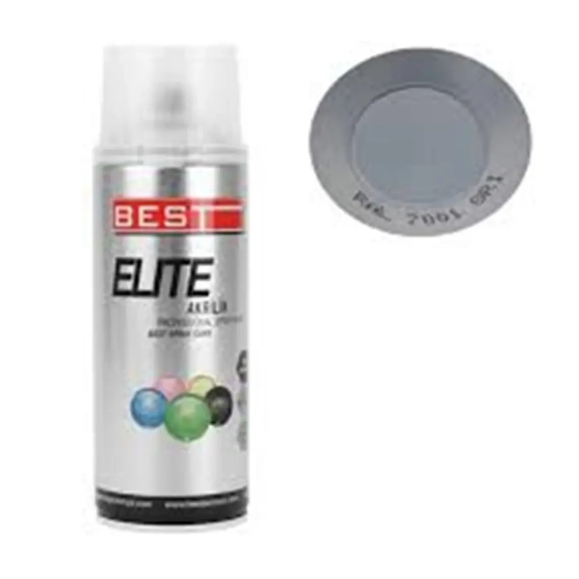 Best Elite 7001 Donanma Gri Sprey Boya 400 ml Tekli