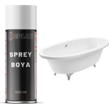 Replax Beyaz Küvet Sprey Boyası Suya Dayanıklı 400 ml