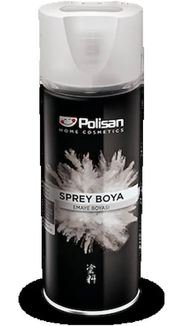 Polisan Özel Amaçlı Emaye Beyaz Sprey Boya 400 ml