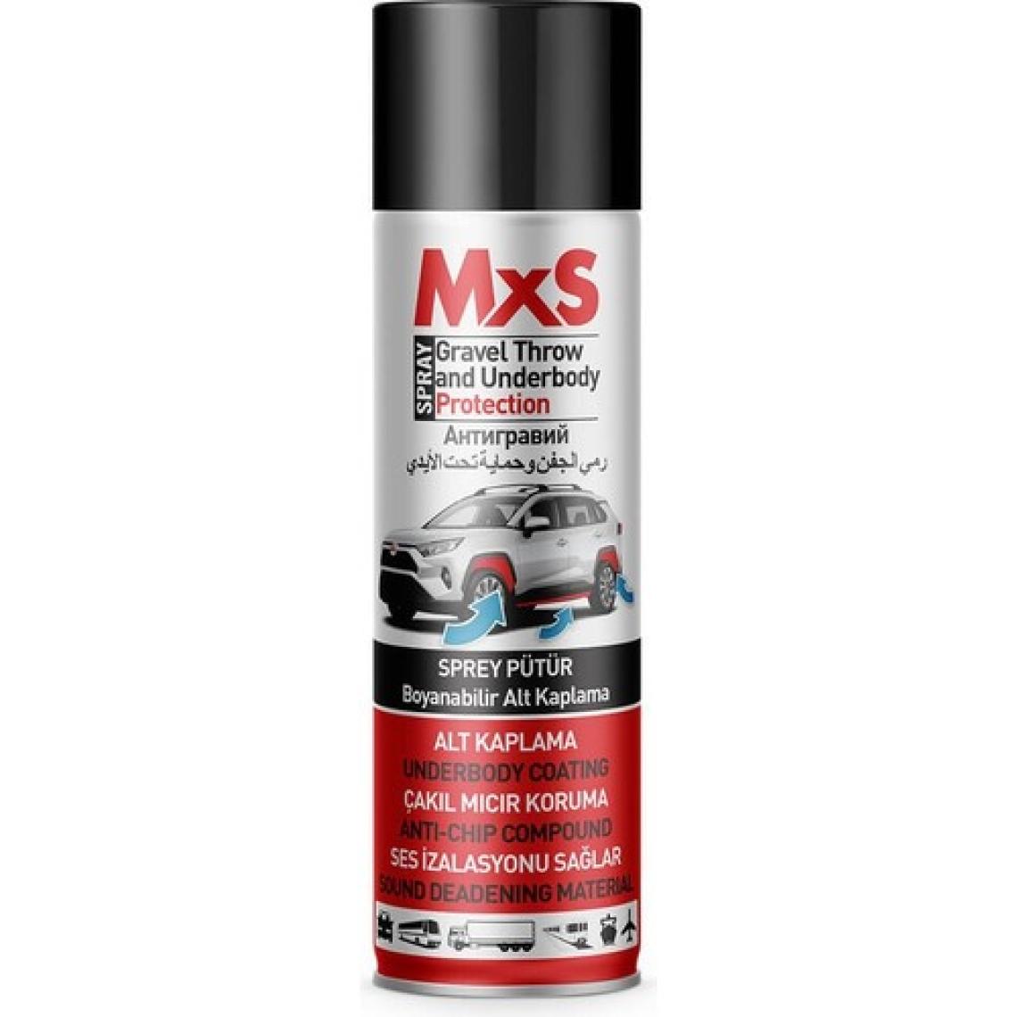 Mxs - Sprey Pütür - Siyah - 500ML