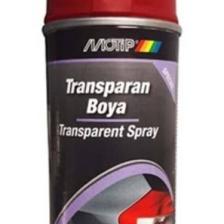 Motip Stop Boyası Transparan Kırmızı 400ML Made In Germany