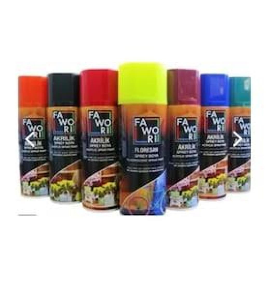 Fawori Akrilik Sprey Boya 400 Ml Yeşil