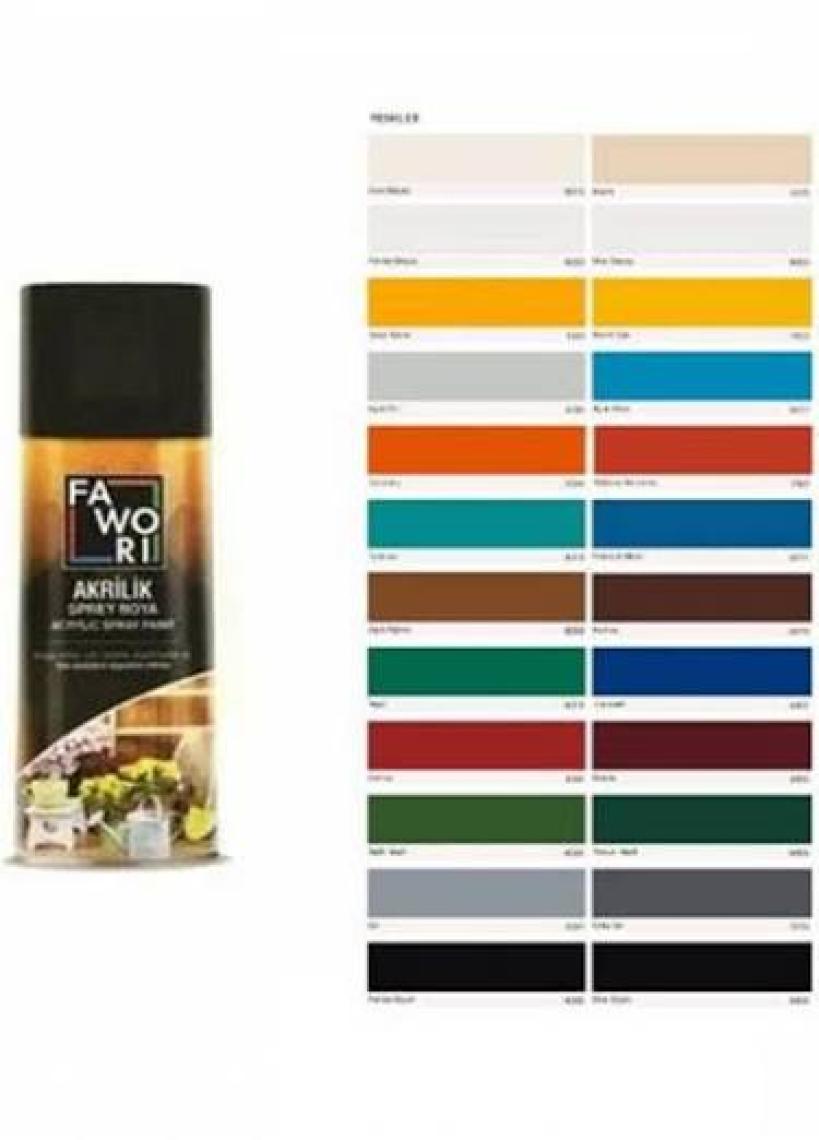 Fawori Akrilik Sprey Boya 400 Ml Yeşil