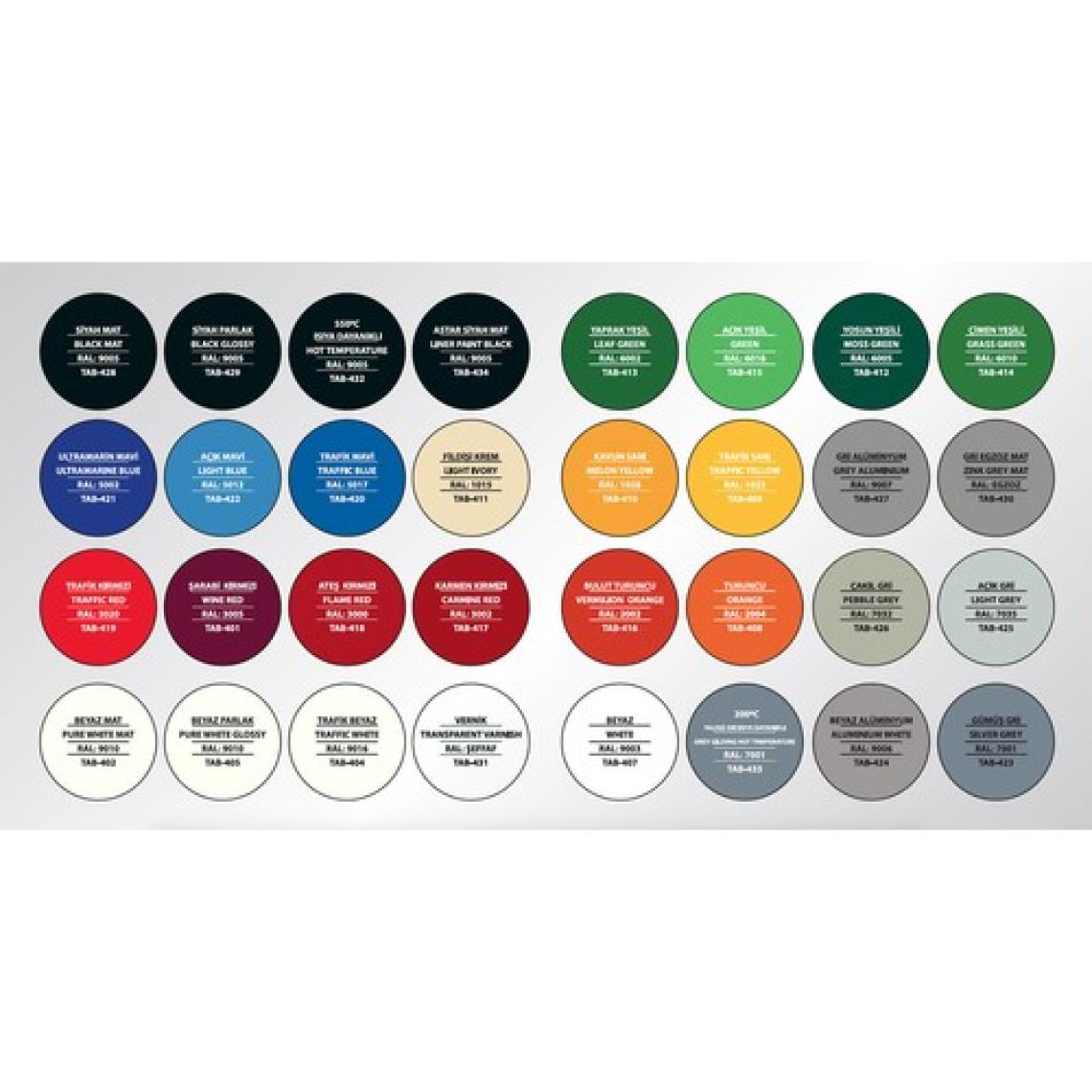 Selsil Akrilik Esaslı Karmen Kırmızı Sprey Boya Rainbow Colors Professional Sprey Paint Carmine Red 400 ml