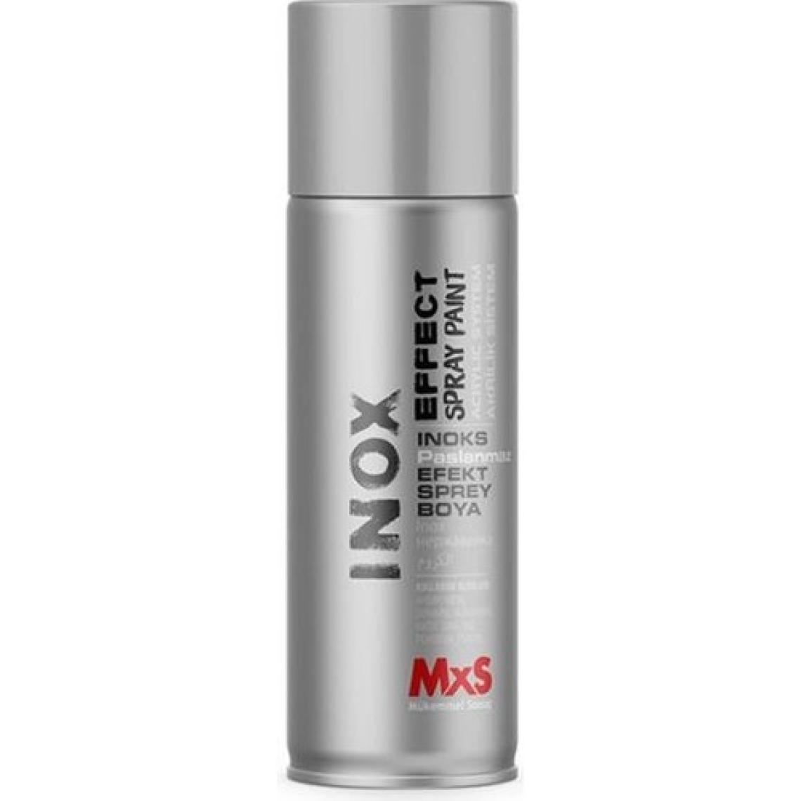 Mxs Inox Paslanmaz Çelik Sprey Boya 400 ml