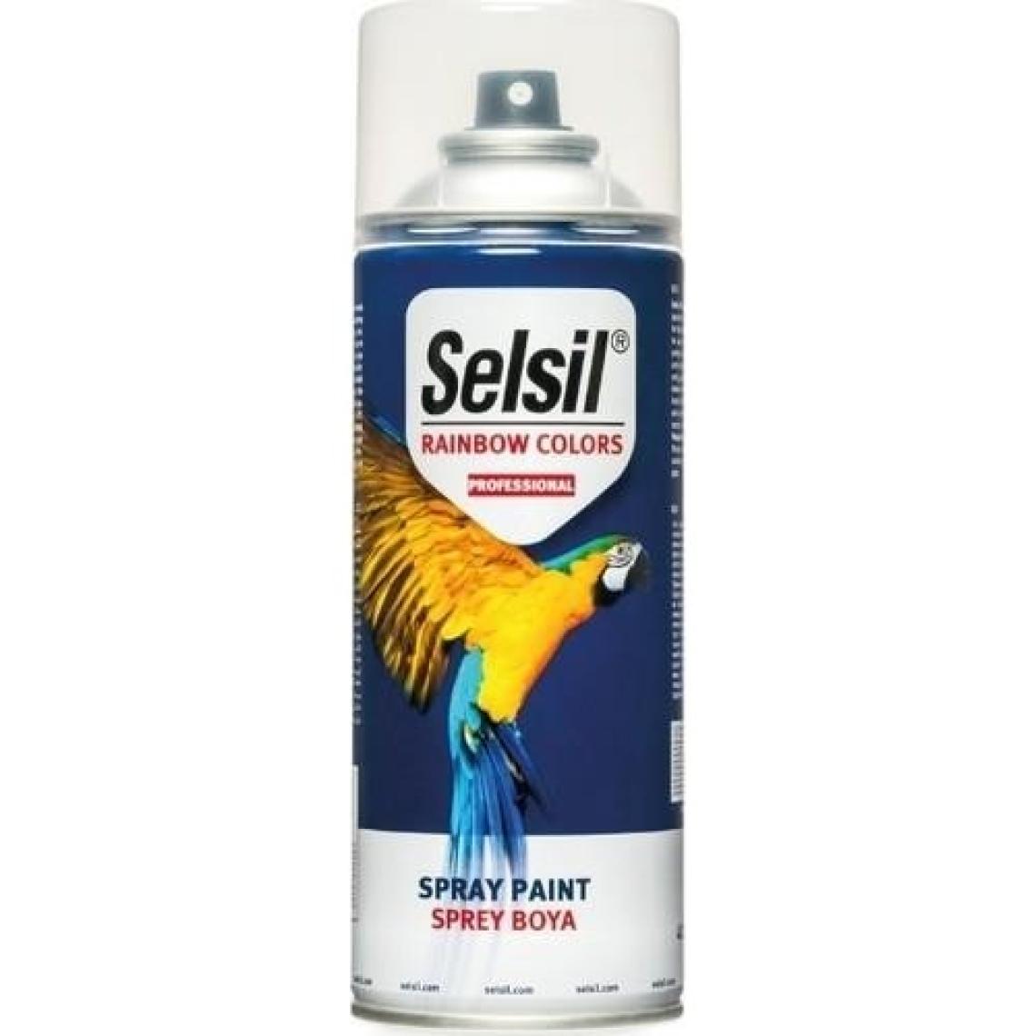 Selsil Rainbow 400 Ml Sprey Boya Sülfür Sarı 1016