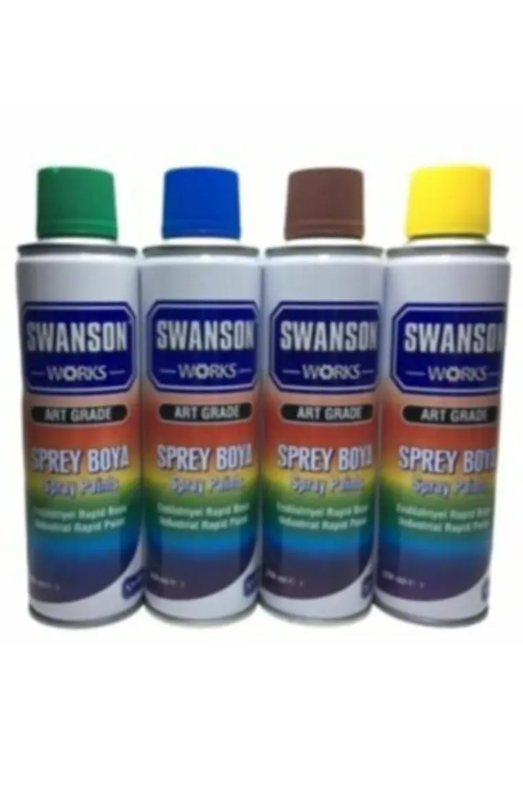 Swanson Works Sprey Boya GRİ 250 ml